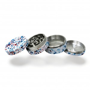 42mm 4 Parts Paint Speckles Grinder - [JIG052]
